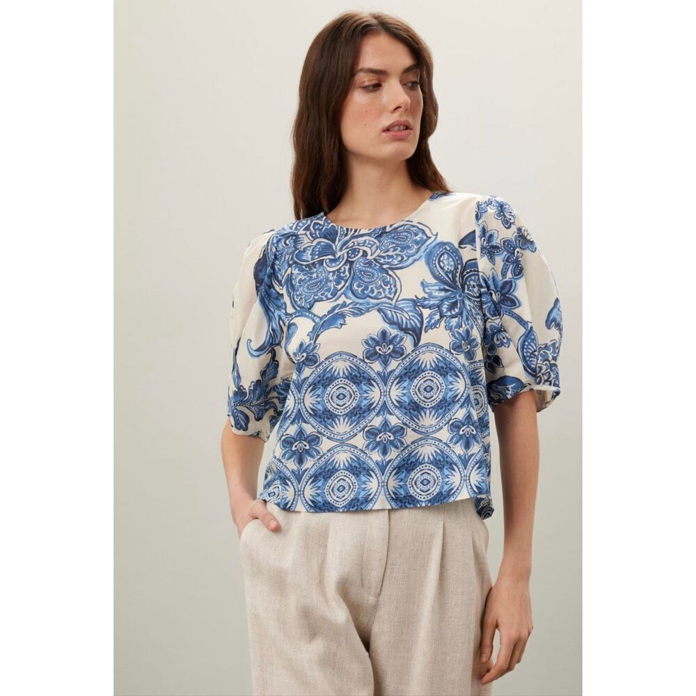 Fifteen Twenty Poof Blouse 🩶
